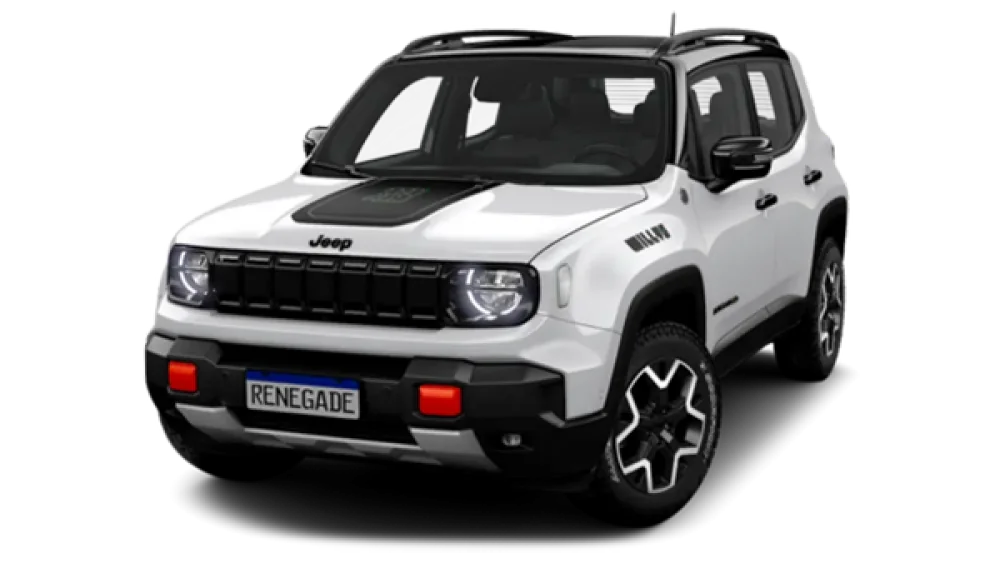 Jeep Renegade en vista de producto.